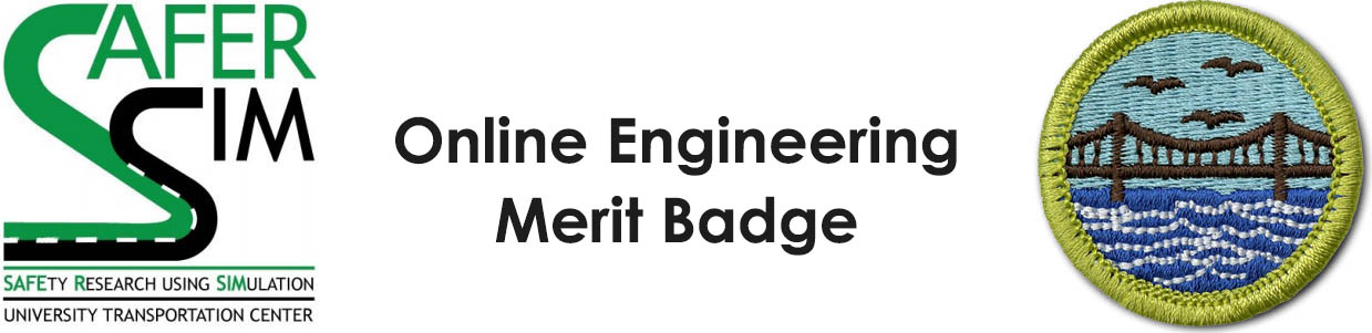 Online Engineering Merit Badge